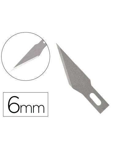 Repuesto Bisturi Q-Connect Para Modelo Kf00289 Blister 5 Unidades