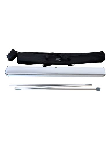 Display Enrollable Yosan Roll Up Aluminio 1 Cara Ancho 85 Cm Altura 200 Cm
