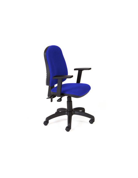Silla Rocada Direccion Sistema Asincro Con Brazos Color Azul