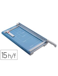 Cizalla De Palanca Dahle 534 Con Base Metalica Din A3 Capacidad De Corte 15 Hojas