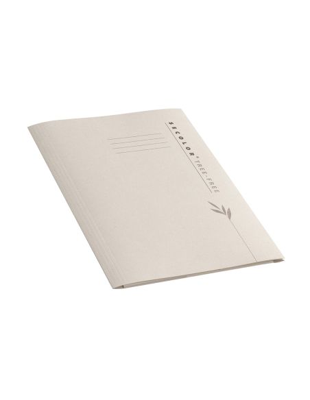 Subcarpeta Cartulina Djois 100% Ecologica 226 G/M2 Din A4 Tres Solapas Color Crema Pack De 10 Unidades