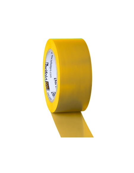 Cinta Adhesiva Djois Para Marcaje Y Señalizacion De Suelo 33 Mt X 50 Mm Color Amarillo
