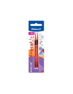 Recambio Roller Pelikan Erase 2.0 Color Rojo Blister De 2 Unidades 2