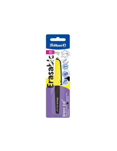 Roller Pelikan Erase 2.0 Borrable Punta 0,7 Mm Tinta Gel Color Negro