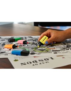 Rotulador Stabilo Boss Mini Estuche De 5 Unidades Amarillo /Azul/Naranja/Rosa/Verde 2