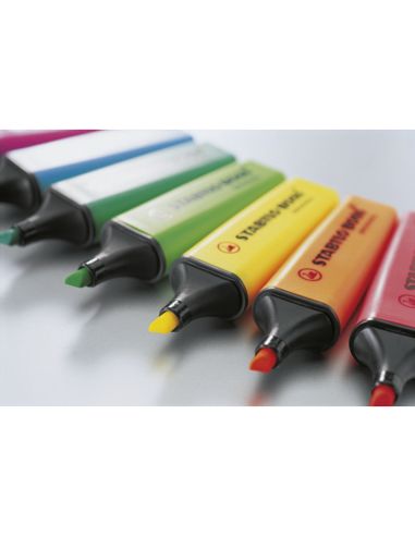 Rotulador Stabilo Boss Fluorescente 70 Arty Line Colores Calidos Estuche Carton De 10 Unidades Colores