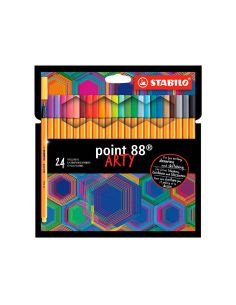 Rotulador Stabilo Point 88 Punta De Fibra Arty Line Estuche Carton De 24 Unidades Colores Surtidos 2
