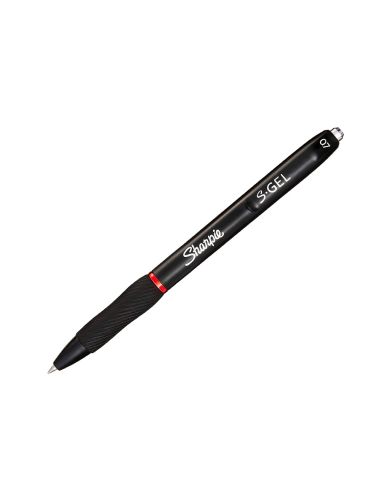 Boligrafo Sharpie Retractil Tinta Gel Punta 0,7 Mm Color Rojo