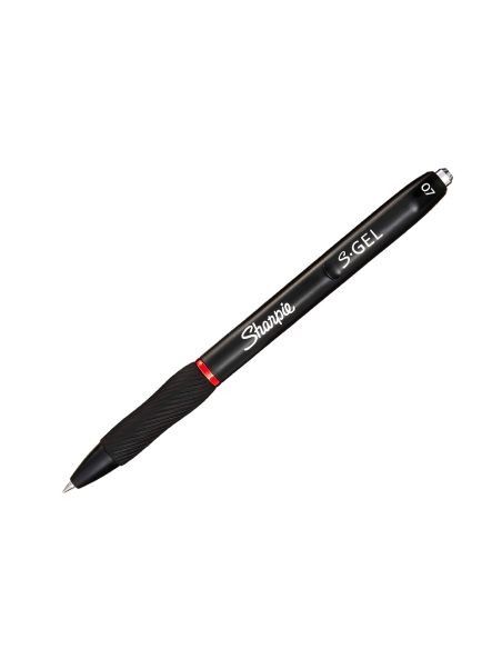 Boligrafo Sharpie Retractil Tinta Gel Punta 0,7 Mm Color Rojo