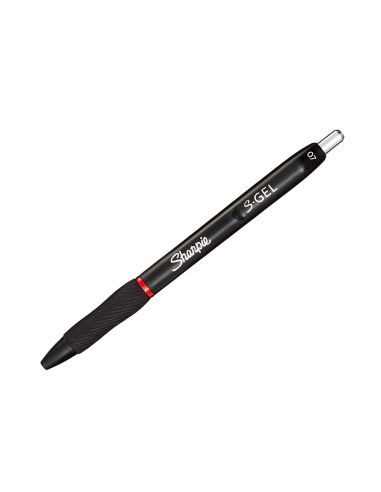 Boligrafo Sharpie Retractil Tinta Gel Punta 0,7 Mm Color Rojo