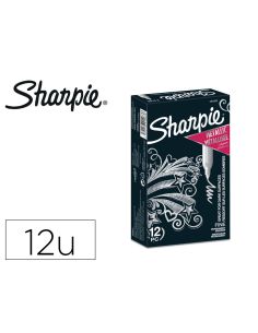 Rotulador Sharpie Permanente Fino Metallic Plata