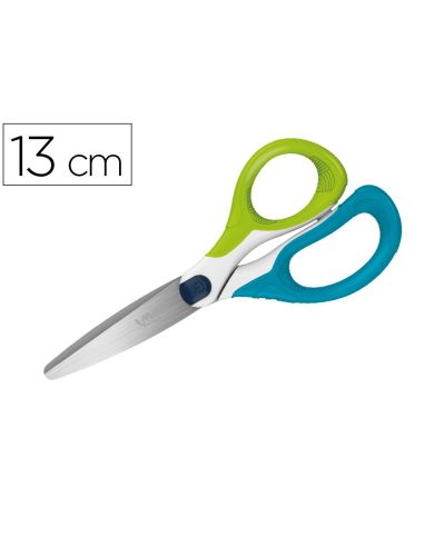 Tijera Escolar Maped Sensoft Asimetrica 13 Cm|Libreriasalesiana