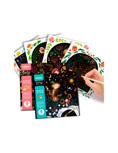 Juego Didactico Mideer Scratch Art Card Boy 2