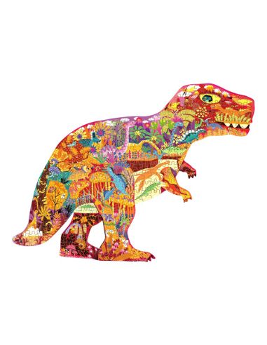 Puzle Mideer Mundo De Dinosaurios Con Forma Animal Grande 280 Piezas