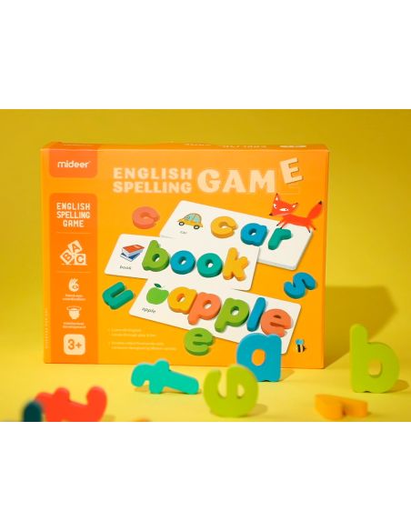 Juego Didactico Mideer Emparejar Letras En Ingles