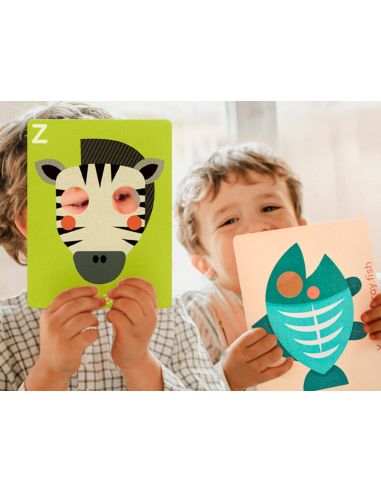 Juego Didactico Mideer Mi Primera Tarjeta Cognitiva En Ingles