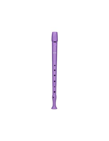 Flauta Hohner 9508 Color Lavanda Funda Verde Y Transparente