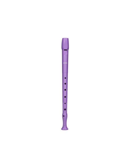 Flauta Hohner 9508 Color Lavanda Funda Verde Y Transparente