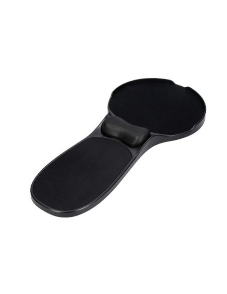Reposabrazos Ergonomico Q-Connect Con Alfombrilla De Raton Y Apoyo De Muñeca Color Negro 220X140X480 Mm