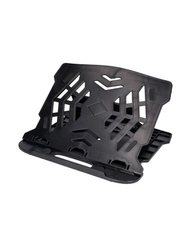 Soporte Q-Connect Para Portatil Hasta 17" Ajustable 7 Angulos Diferentes Color Negro 260X280X60 Mm