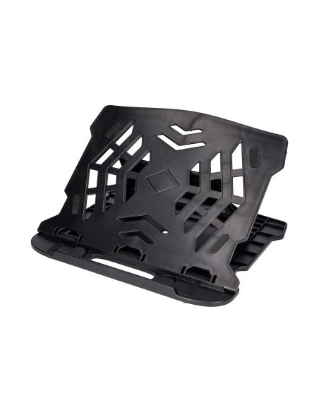 Soporte Q-Connect Para Portatil Hasta 17" Ajustable 7 Angulos Diferentes Color Negro 260X280X60 Mm