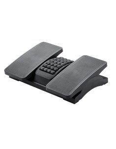 Reposapies Plastico Q-Connect Ajustable Derecha Izquierda 2 Alturas Efecto Masaje 430X320X110 Mm