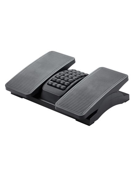 Reposapies Plastico Q-Connect Ajustable Derecha Izquierda 2 Alturas Efecto Masaje 430X320X110 Mm