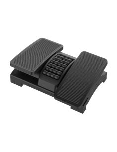 Reposapies Plastico Q-Connect Ajustable Derecha Izquierda 2 Alturas Efecto Masaje 430X320X110 Mm 2