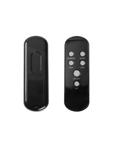 Lampara De Suelo Q-Connect Led 15W 850 Lm 3 Niveles Color Brillo Regulable Cuello Flexible Control Remoto Negro 2