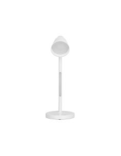 Lampara De Escritorio Q-Connect Led 6W 360 Lm Tactil 3 Niveles Color Luz Nocturna Cabeza Orientable Blanco 2