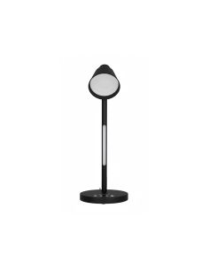 Lampara De Escritorio Q-Connect Led 6W 360 Lm Tactil 3 Niveles Color Luz Nocturna Cabeza Orientable Negro 2