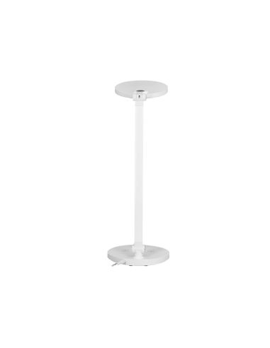 Lampara De Escritorio Q-Connect Led 7W 500 Lm Brillo Regulable 3 Niveles Color Cabeza Brazo Orientable Blanco