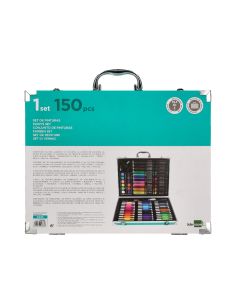 Estuche De Pintura Liderpapel Aluminio 150 Piezas Maletin 37,8X29,7X4,6 Cm 2