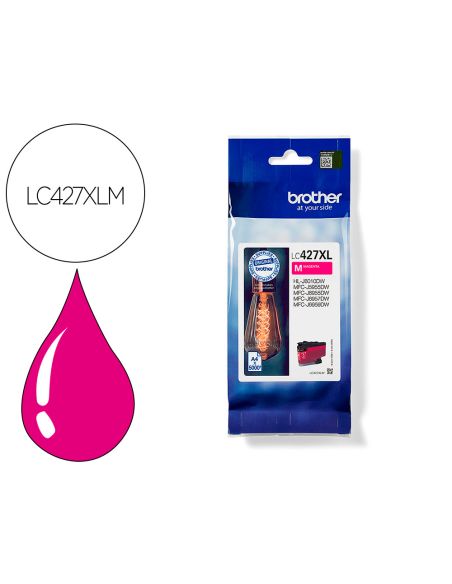 Ink-Jet Brother Lc427Xlm Mfcj5955Dw / 6955Dw Alta Capacidad Magenta 5000 Paginas