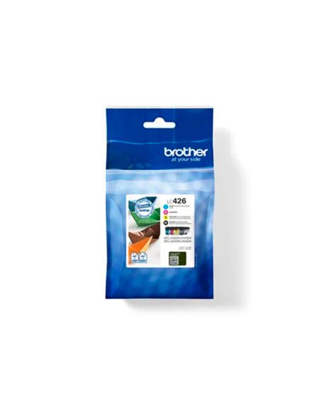 Ink-Jet Brother Lc426Val Mfcj4340Dw / 4540Dw / 4540Dwxl Pack 4 Colores 3000 Paginas Negro Y 1500 Paginas