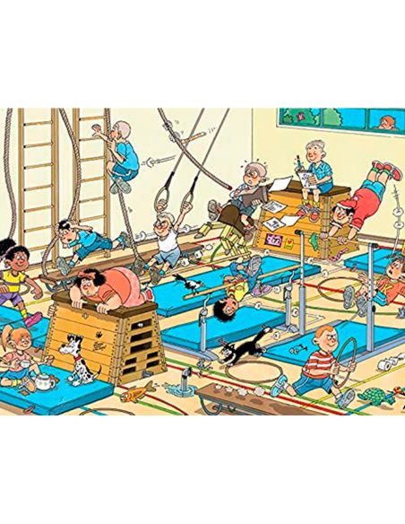 Puzle Jumbo Jan Van Haasteren Clase De Gym 240 Piezas Piezas