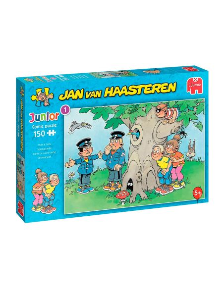 Puzle Jumbo Jan Van Haasteren Escondite Y Busqueda 150 Piezas