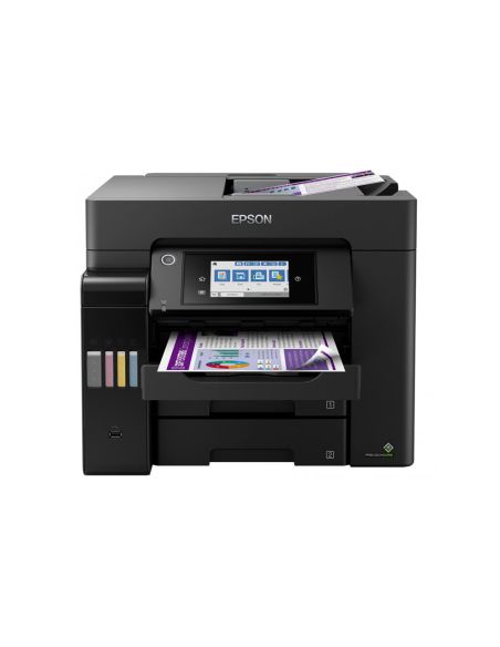 Equipo Multifuncion Epson Ecotank Et-5850 Tinta 32 Ppm 4800X2400 Dpi Impresora Copiadora Escaner Fax Wifi