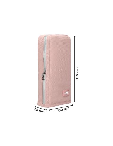 Estuche Portatodo Liderpapel Vertical 4 Departamentos Iman Para Convertir En Cubilete
