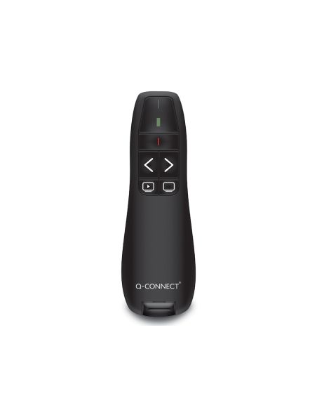 Puntero Laser Q-Connect Para Presentaciones 5 Botones Alcance 20 Mt Receptor Usb