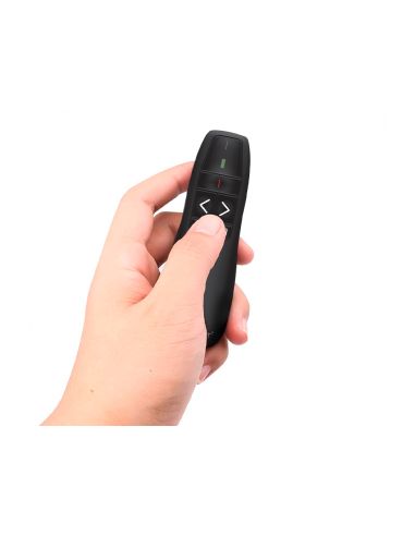 Puntero Laser Q-Connect Para Presentaciones 5 Botones Alcance 20 Mt Receptor Usb