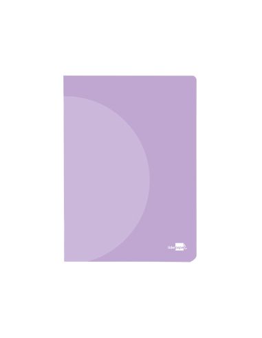 Libreta Liderpapel 360 Tapa De Plastico A4 48 Hojas 90Gr Cuadro 5Mm Con Doble Margen Colores Pastel