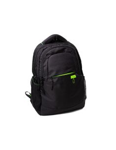 Mochila Para Portatil Q-Connect 15,6" Negra Con Asa 2 Bolsillos Exteriores 320X430X140 Mm