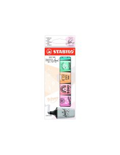 Rotulador Stabilo Boss Mini Pastel Love Estuche De 6 Unidades Colores Surtidos 2
