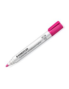 Rotulador Staedtler Lumocolor 351 Para Pizarra Blanca Punta Redonda 2 Mm Recargable Color Rosa 2