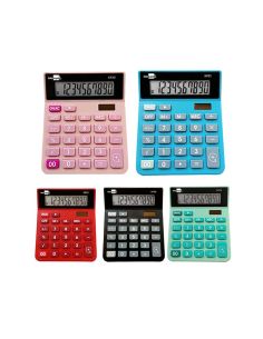 Calculadora Liderpapel Sobremesa Xf25 10 Digitos Solar Y Pilas 127X105X24 Mm Expositor De 10 Unidades 2