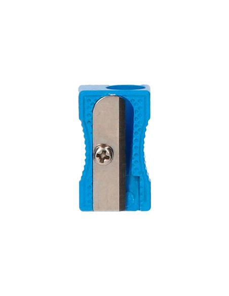 Sacapuntas Liderpapel Metalico Cuña 1 Uso Color Azul