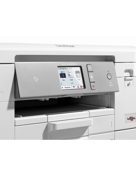 Equipo Multifuncion Brother Mfcj4540Dw Duplex Wifi 13 Ppm Negro 11 Ppm Color Copiadora Escaner Impresora Bandeja 400