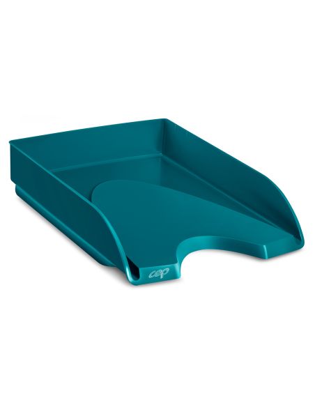 Bandeja Sobremesa Cep Riviera Plastico Color Esmeralda 348X257X66 Mm