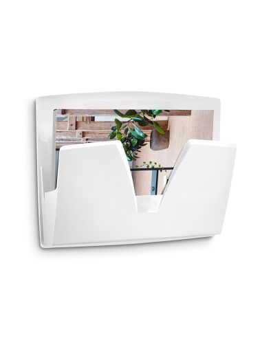 Expositor Mural Cep Protect Antibacteriano Plastico Color Blanco 361X86X270 Mm